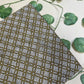 Saudagiri Print Chanderi Fabric Green