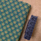 Semi Natural Hand-Block Printed Fabric