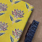 Semi Natural Hand-Block Printed Fabric