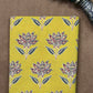 Semi Natural Hand-Block Printed Fabric