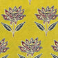Semi Natural Hand-Block Printed Fabric