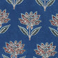 Semi Natural Hand-Block Printed Fabric