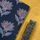 Semi Natural Hand-Block Printed Fabric