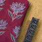 Semi Natural Hand-Block Printed Fabric