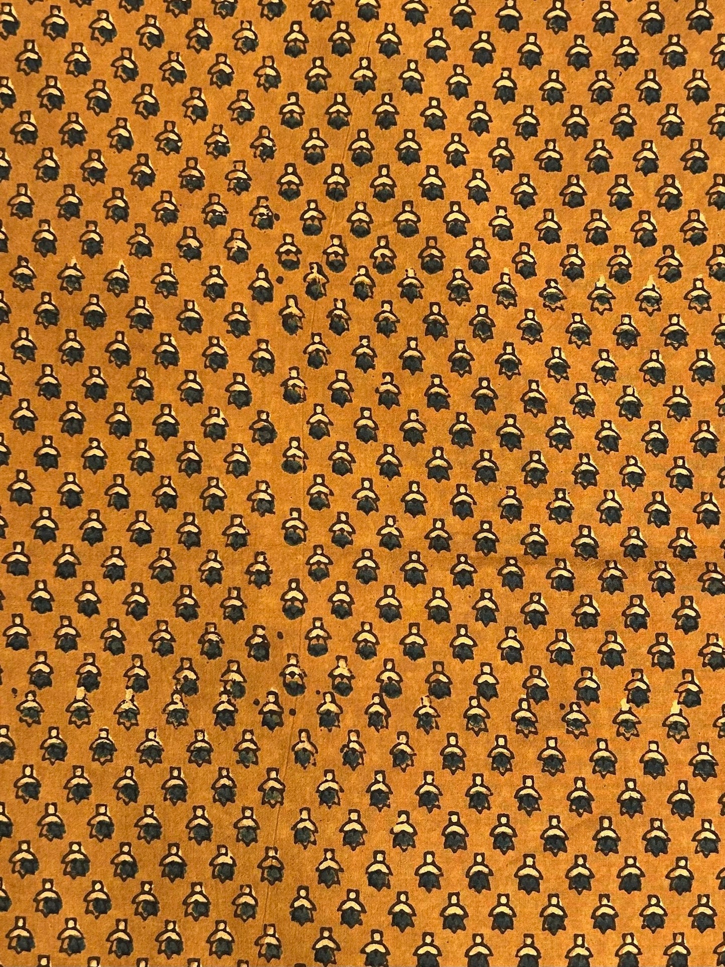 Super Ajrakh Handblock Printed Cotton Fabric