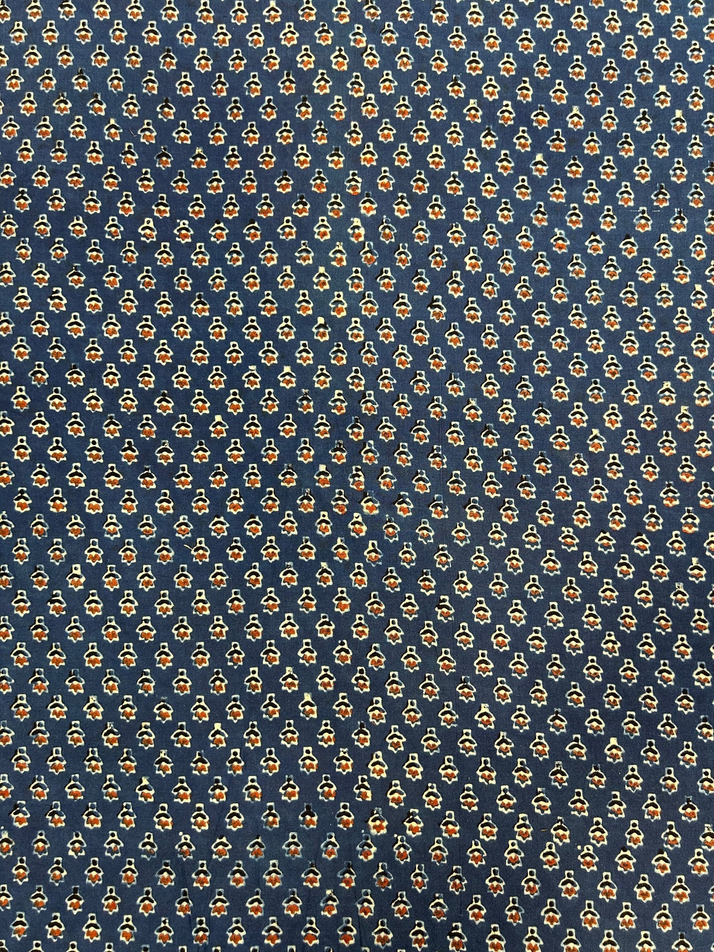 Super Ajrakh Handblock Printed Cotton Fabric