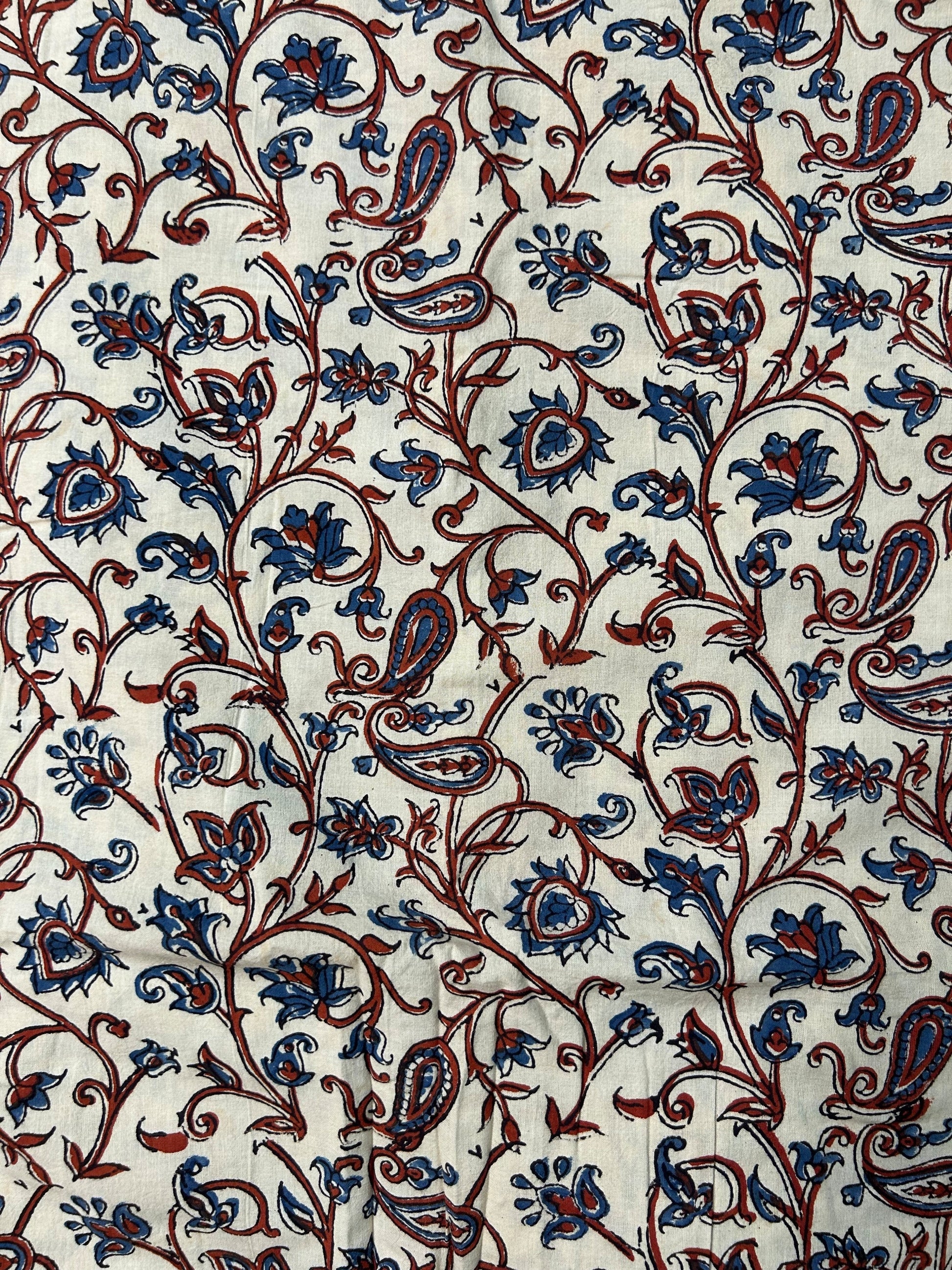 Super Ajrakh Cotton Fabric