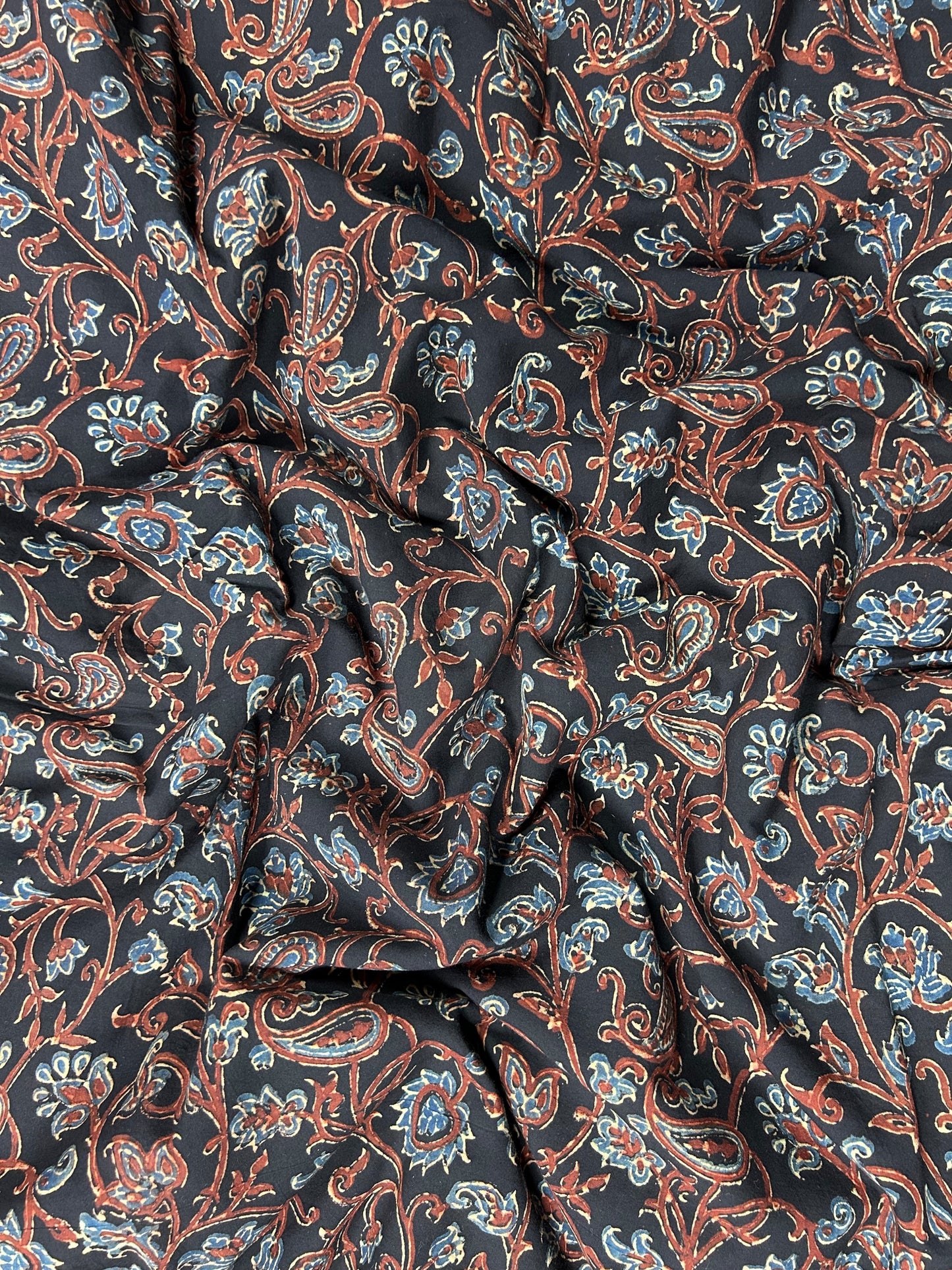 Super Ajrakh Cotton Fabric