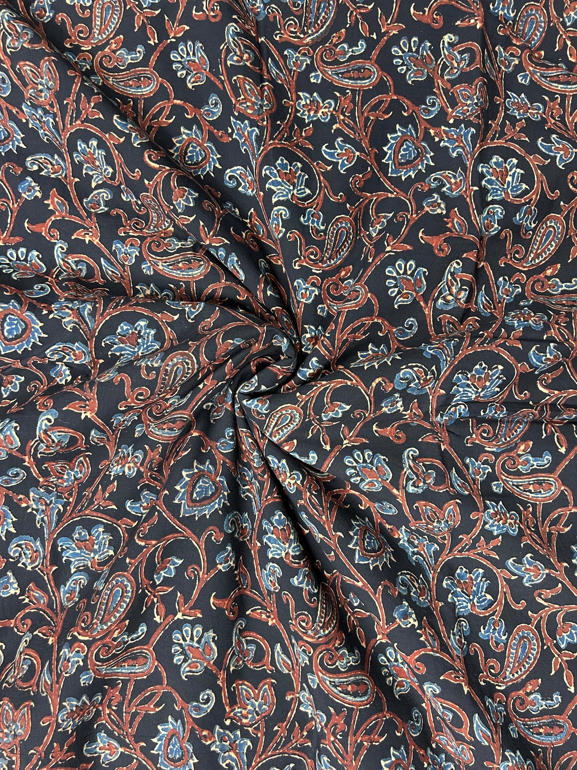 Super Ajrakh Cotton Fabric
