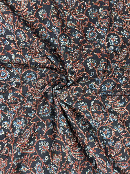 Super Ajrakh Cotton Fabric