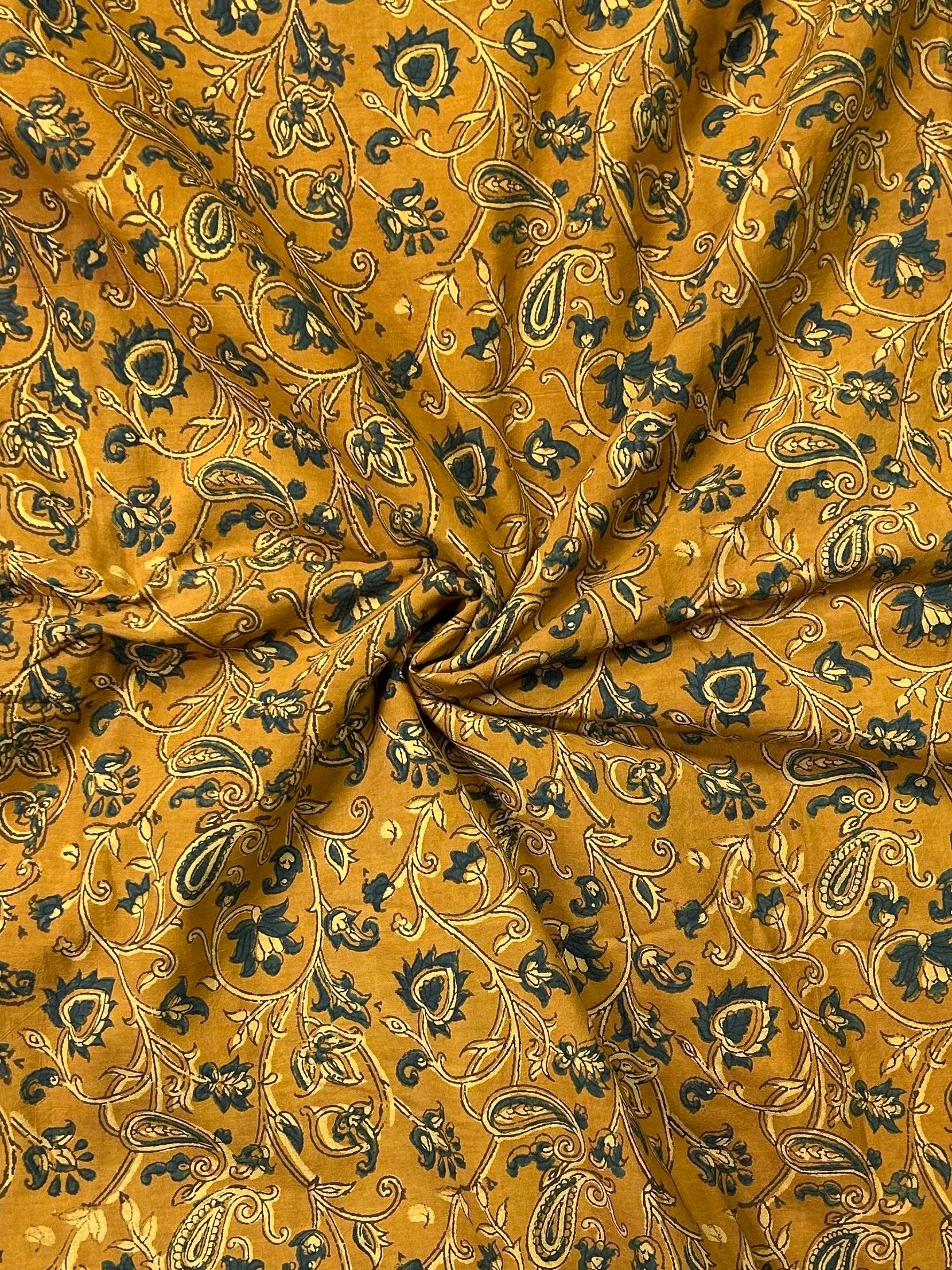 Super Ajrakh Cotton Fabric