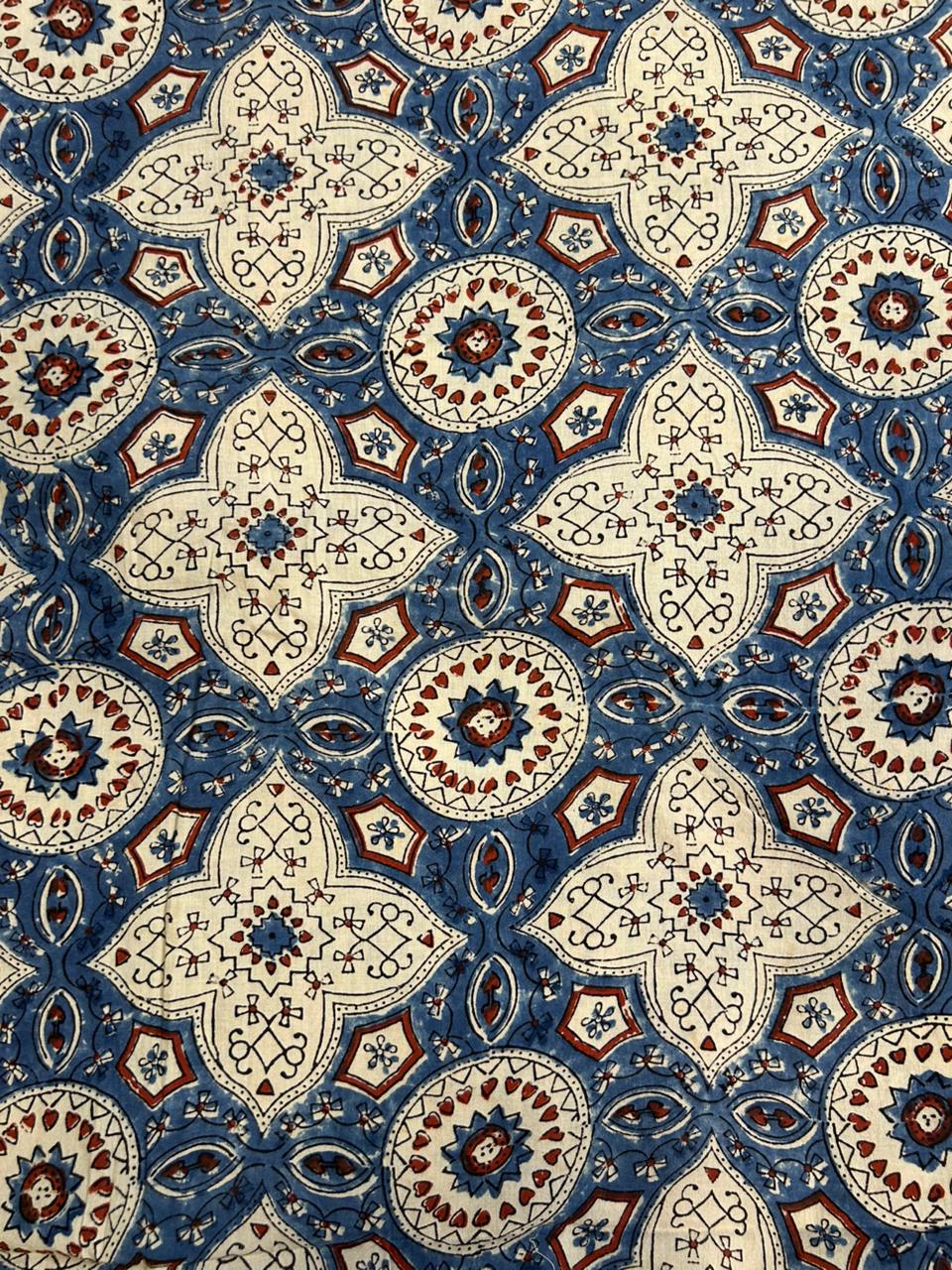 Super Ajrakh Fabric