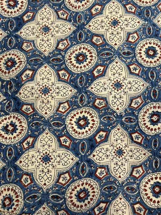 Super Ajrakh Fabric
