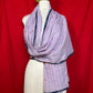 Traditional Kantha Patchwork Cotton Dupatta in Light Purple Color for Ethnic Wear