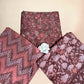 Dark Rosewood Vanaspati Maheshwari Suits