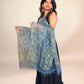 Blue Vanaspati  Kota Handblock Printed Dupatta