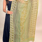 Sage Green Vanaspati Kota Handblock Printed Dupatta