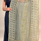 Grey Vanaspati Kota Handblock Printed Dupatta