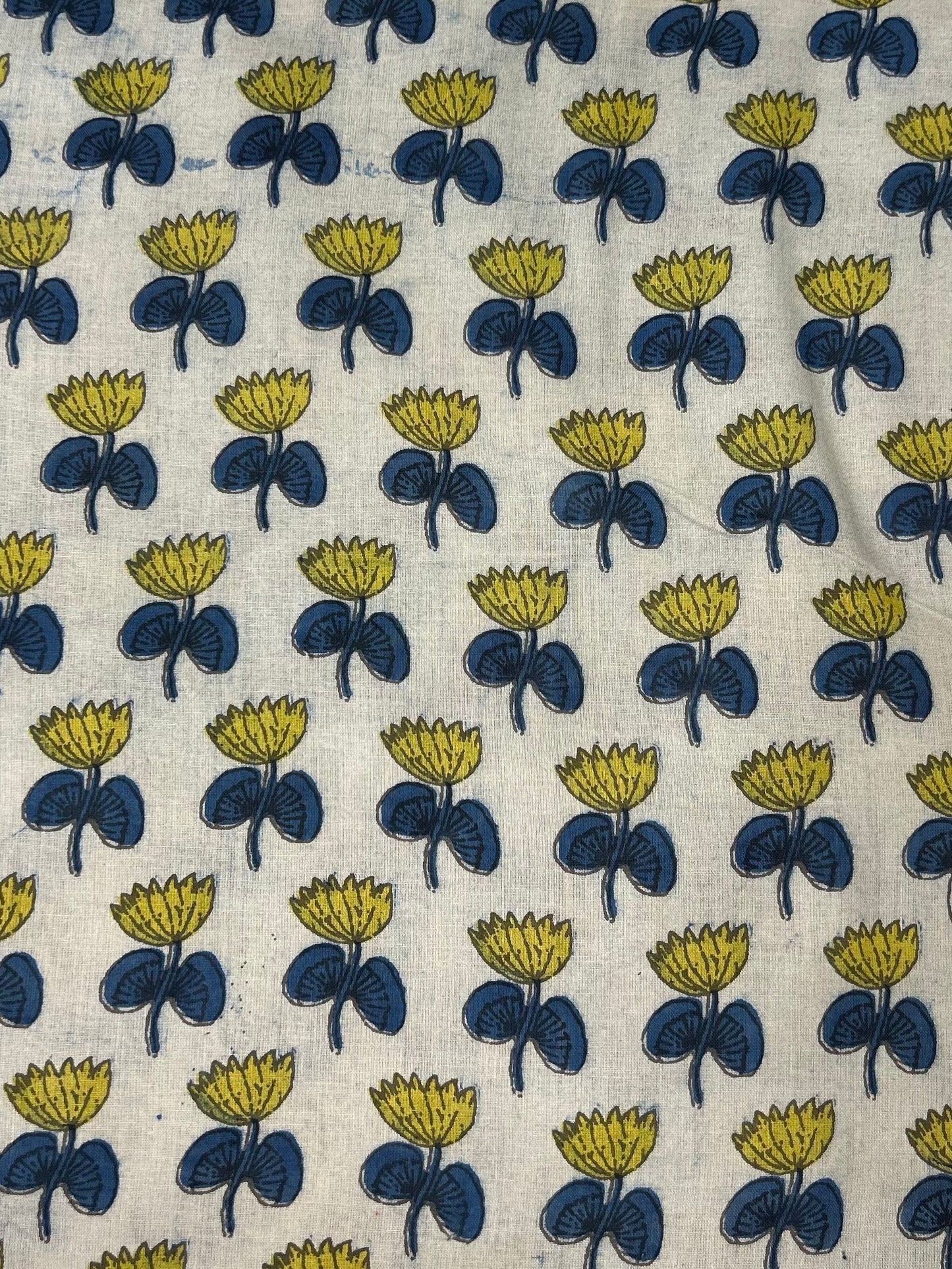 Vanaspti  Handblock Printed Cotton Fabric