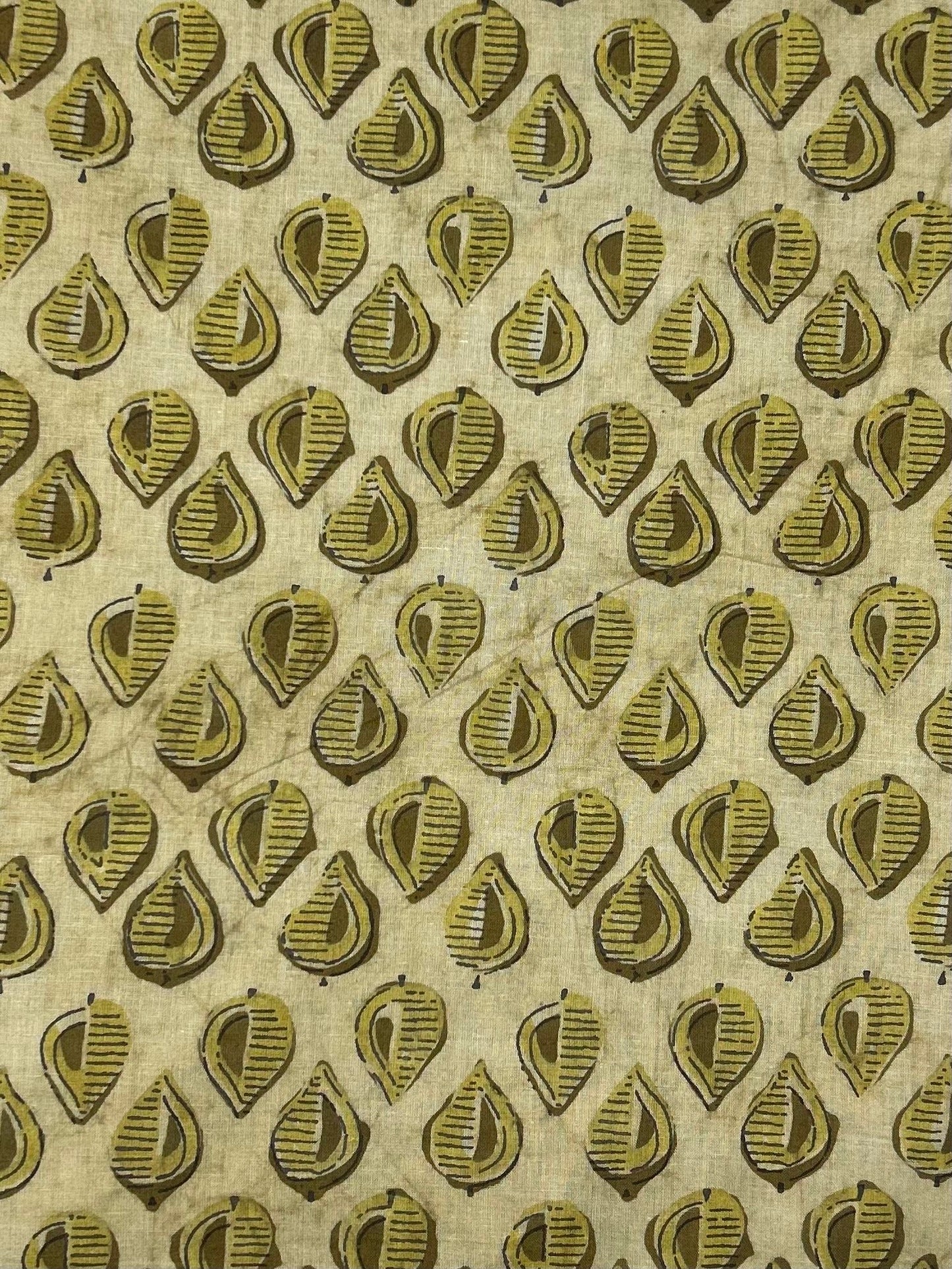 Vanaspti Handblock Printed Cotton Fabric