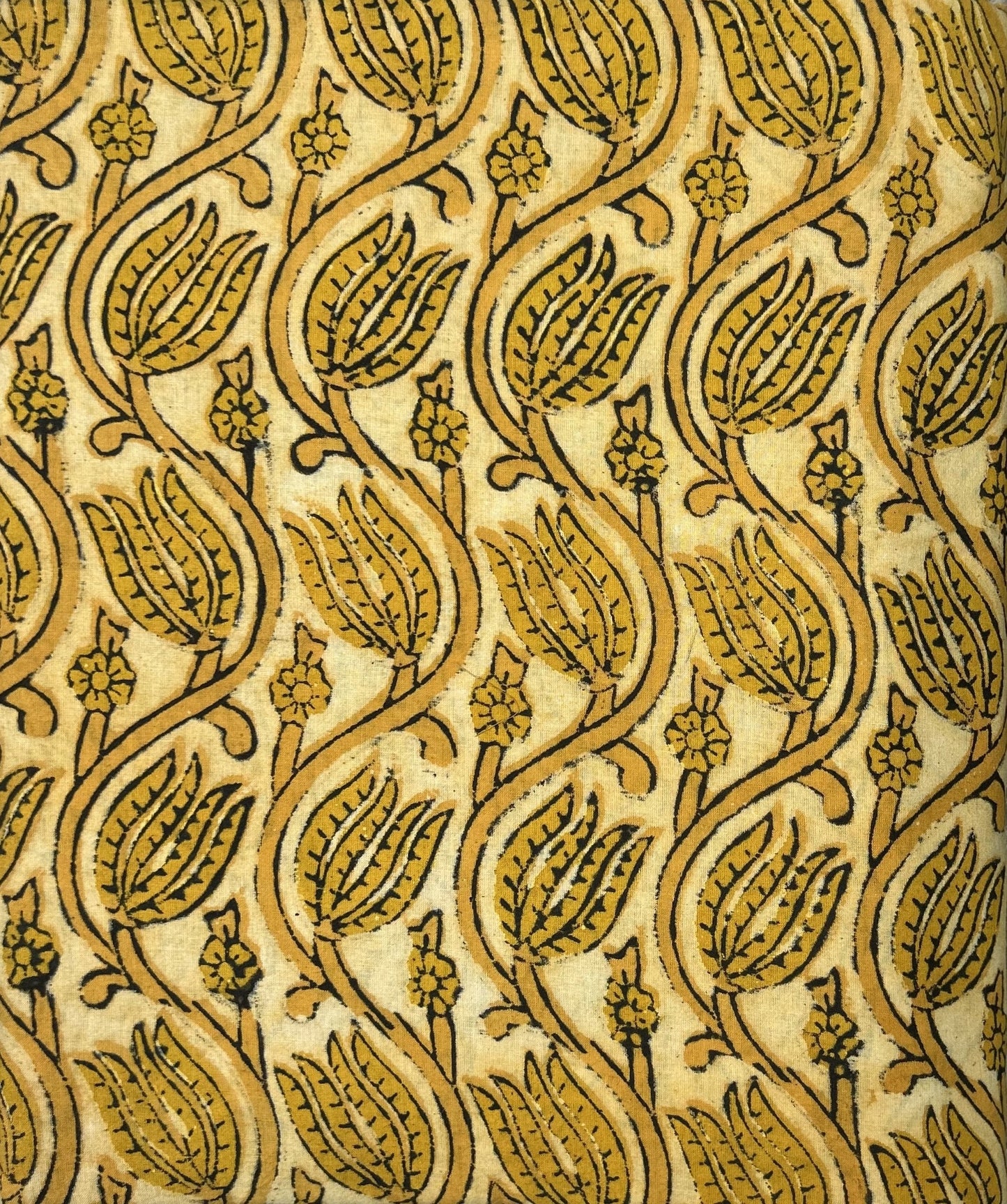 Vanaspti Handblock Printed Cotton Fabric
