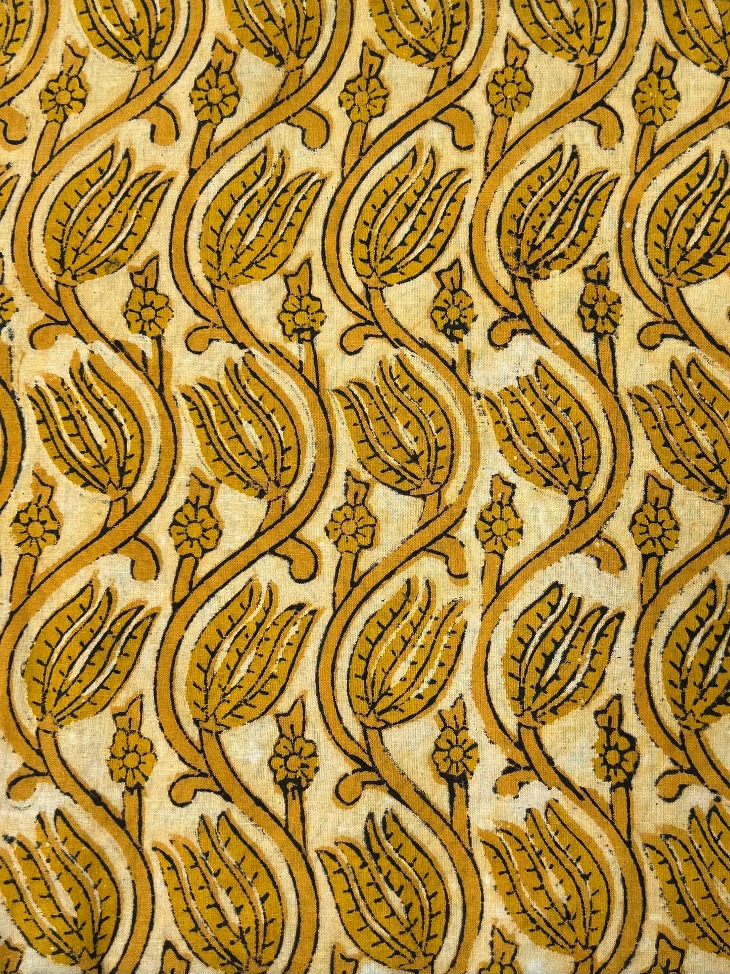 Vanaspti Handblock Printed Cotton Fabric