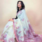 Anokhi Chanderi Handblock Printed Silk Saree