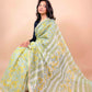 Anokhi Chanderi Handblock Printed Silk Saree