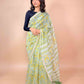 Anokhi Chanderi Handblock Printed Silk Saree