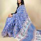 Anokhi Chanderi Handblock Printed Silk Saree