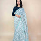 Anokhi Chanderi Handblock Printed Silk Saree