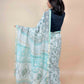 Anokhi Chanderi Handblock Printed Silk Saree