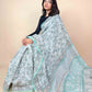 Anokhi Chanderi Handblock Printed Silk Saree