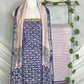 Chanderi Handblock Printed Suit Set